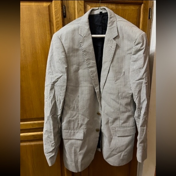 J.Crew Seersucker Jacket
